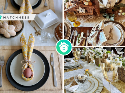 Easter tablescape