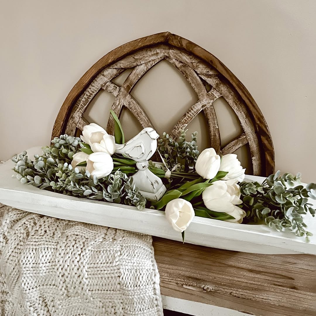 Elegant dough bowl decor
