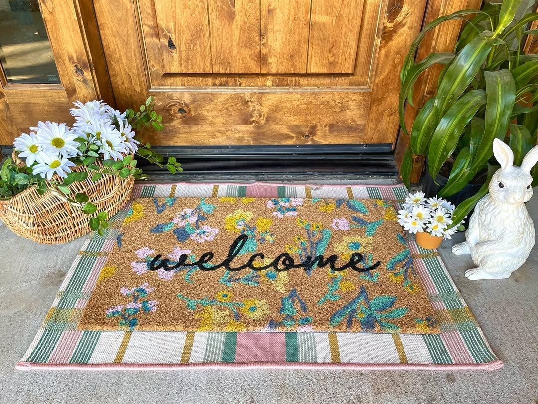 Festive doormat