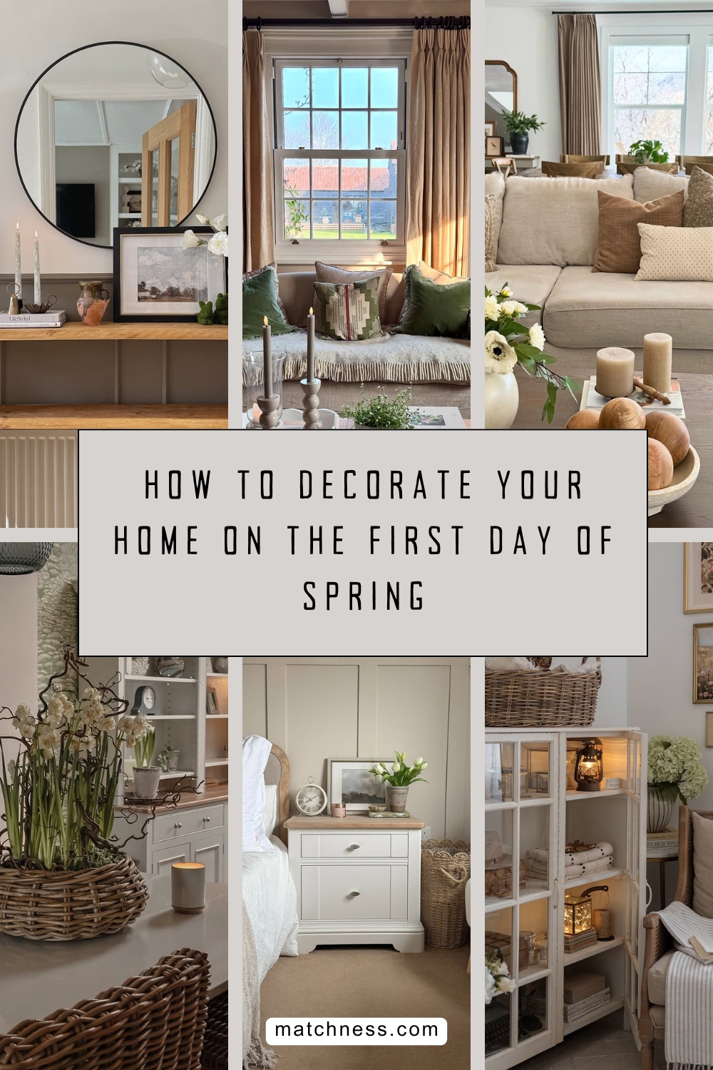 How to decorate your home on the first day of spring