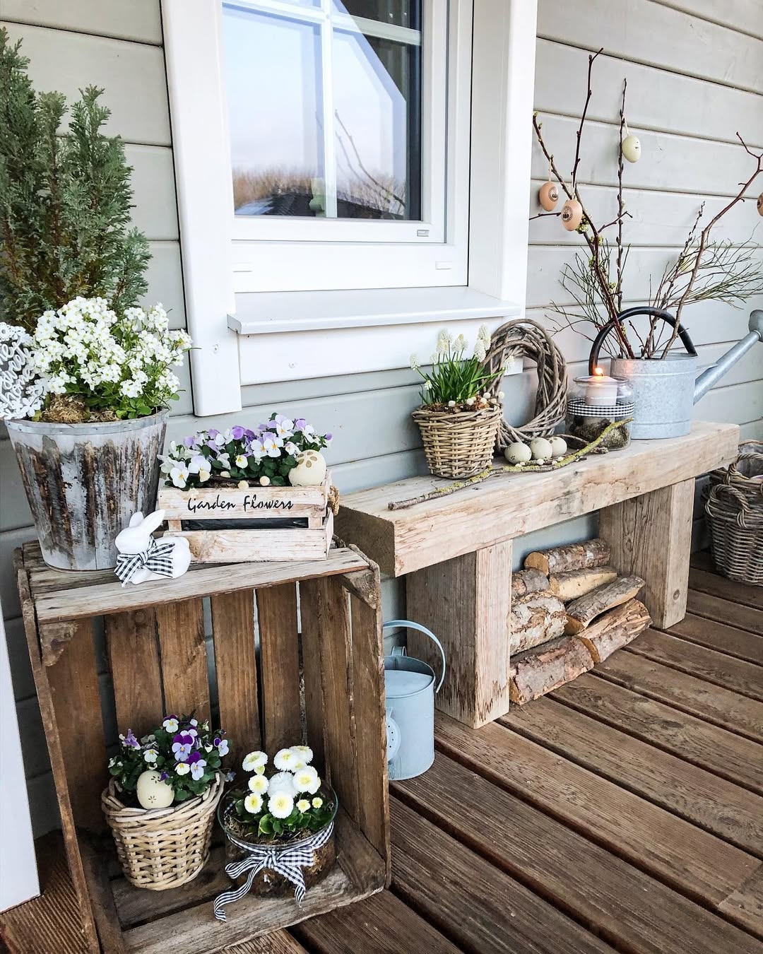 Rustic and farmhouse touches
