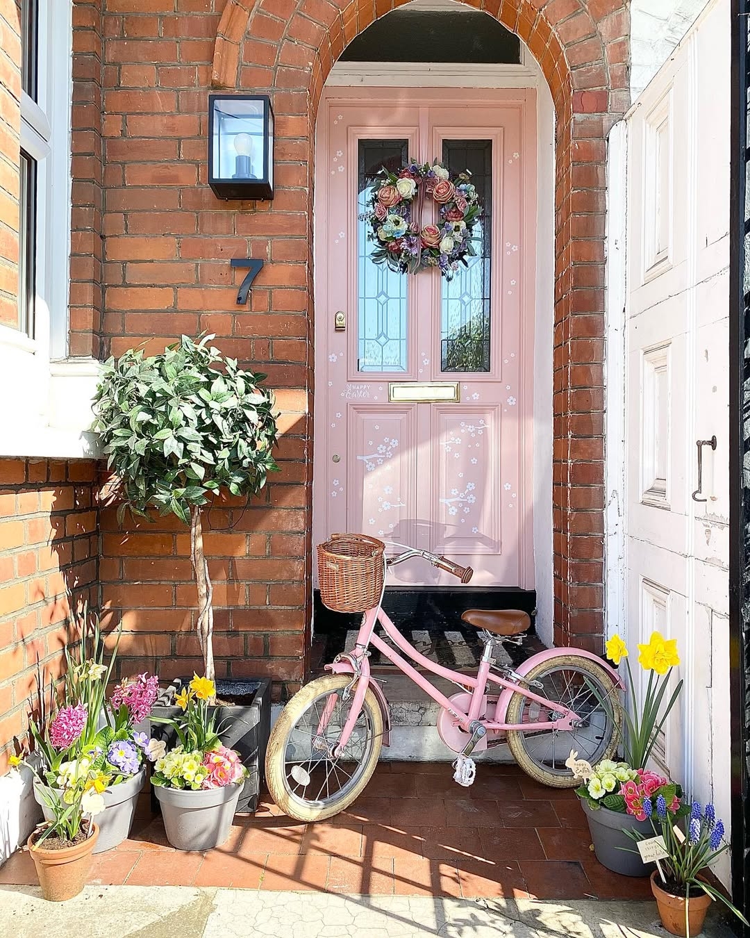 Pink door