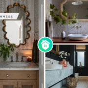 Powder room decor
