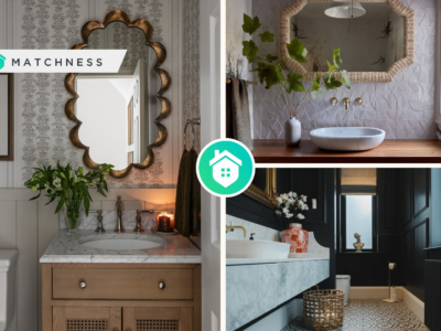 Powder room decor