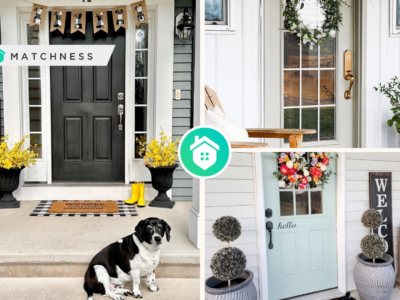 Spring front door paint
