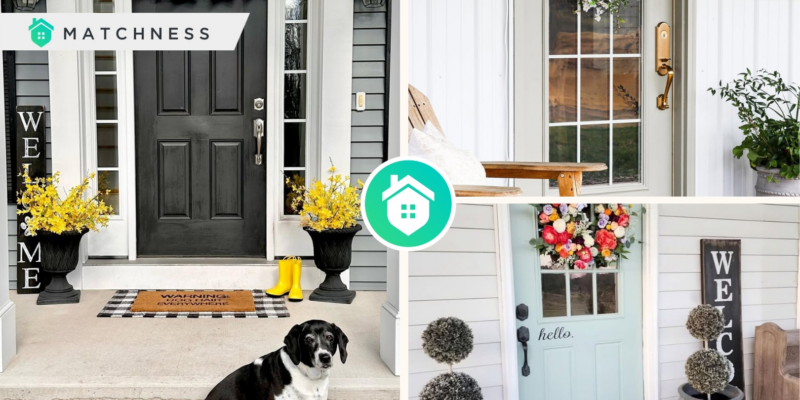 Spring front door paint