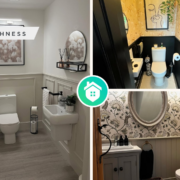 Under-stairs bathroom