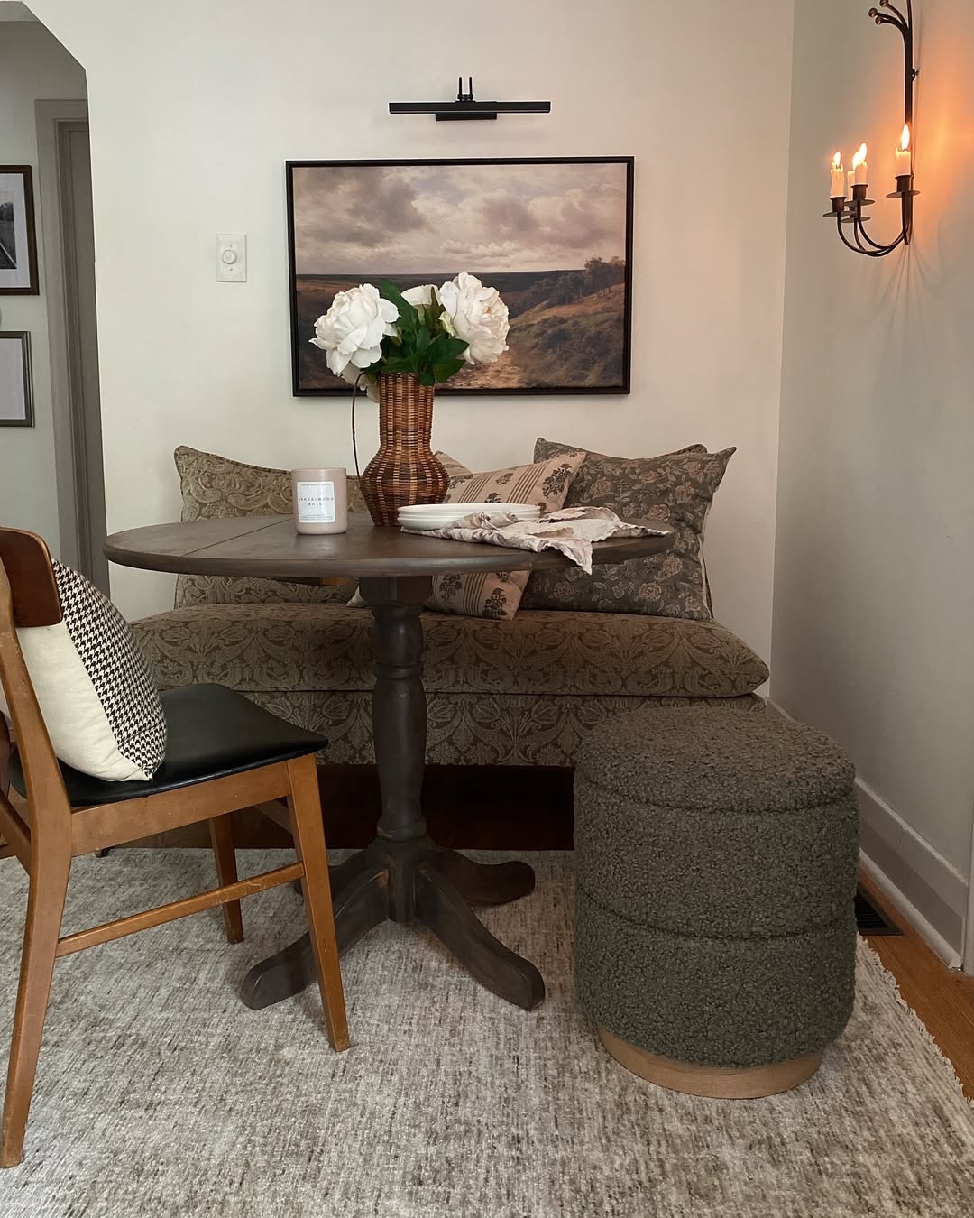 Clawfoot dining table