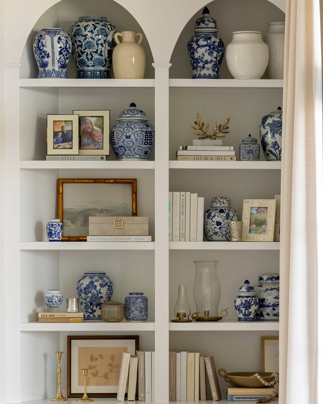 Personalized shelf decor