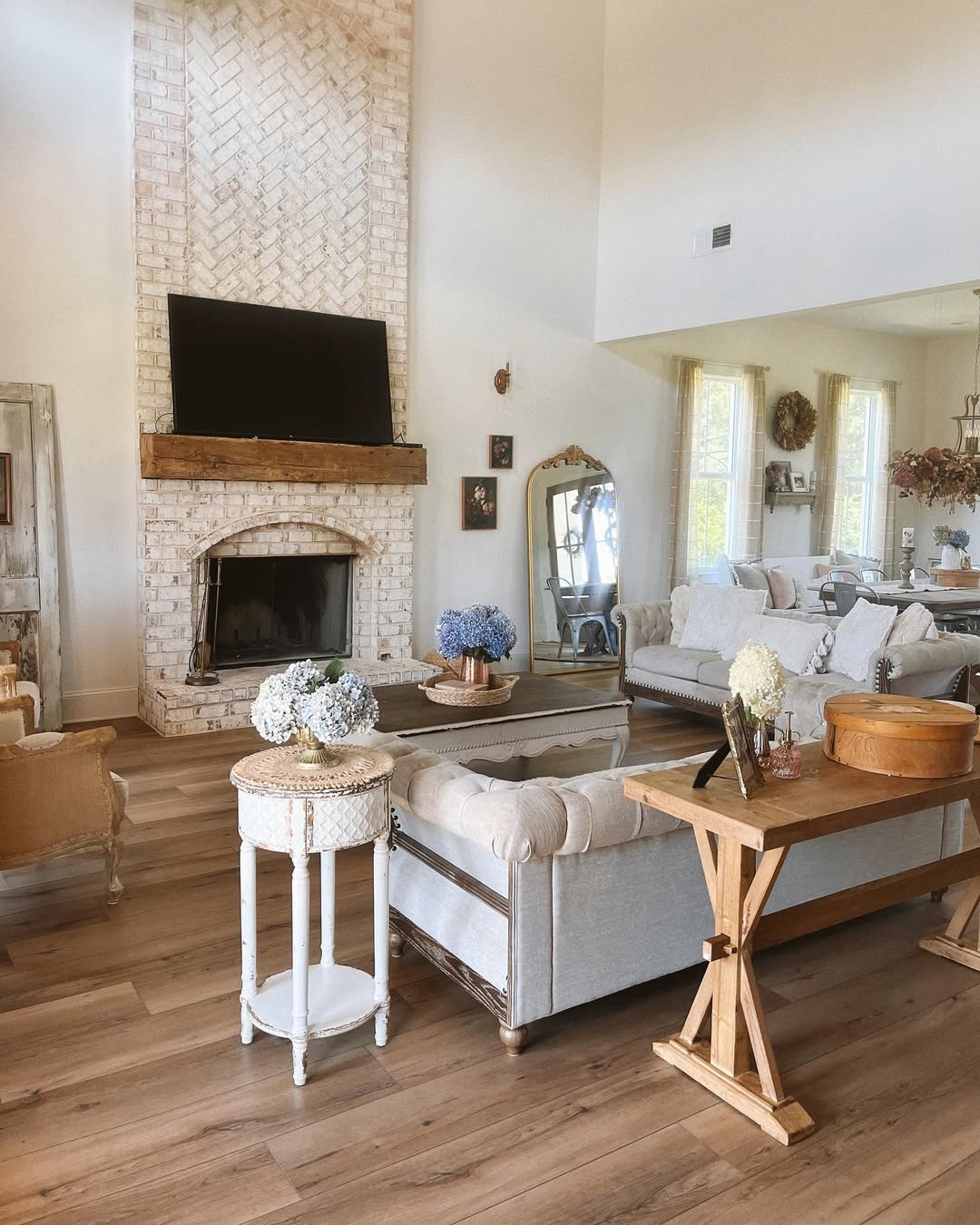Rustic farmhouse style