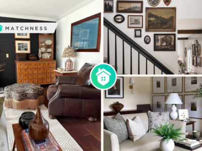Artfully curated home decor