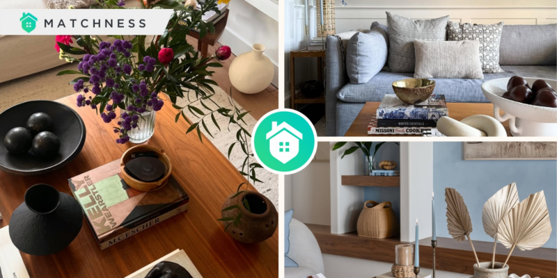 Coffee table styling ideas