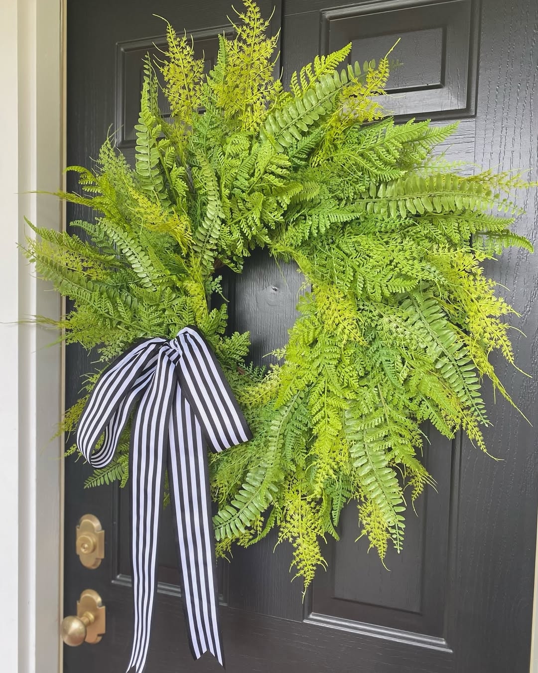 Fern wreath