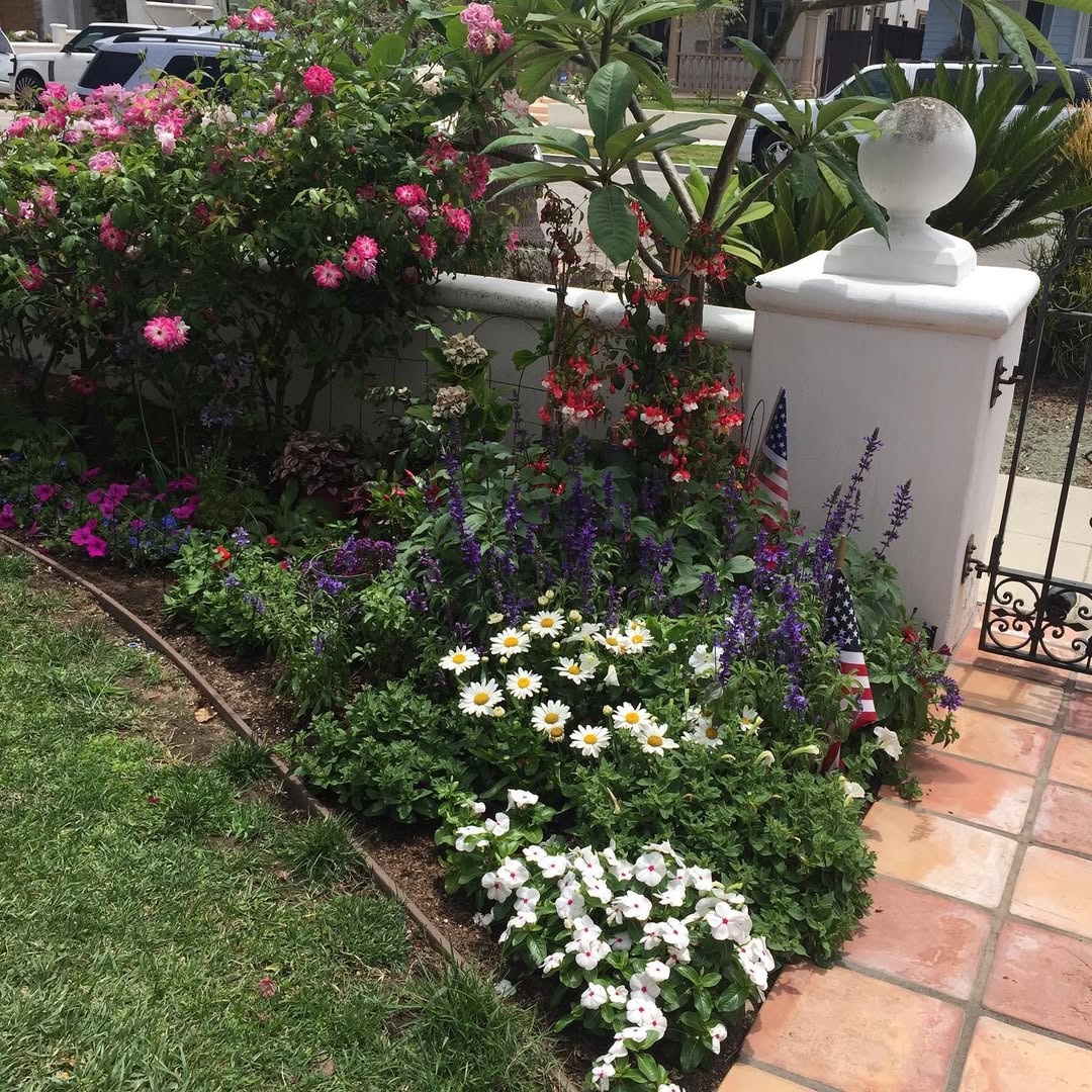 Patriotic landscaping