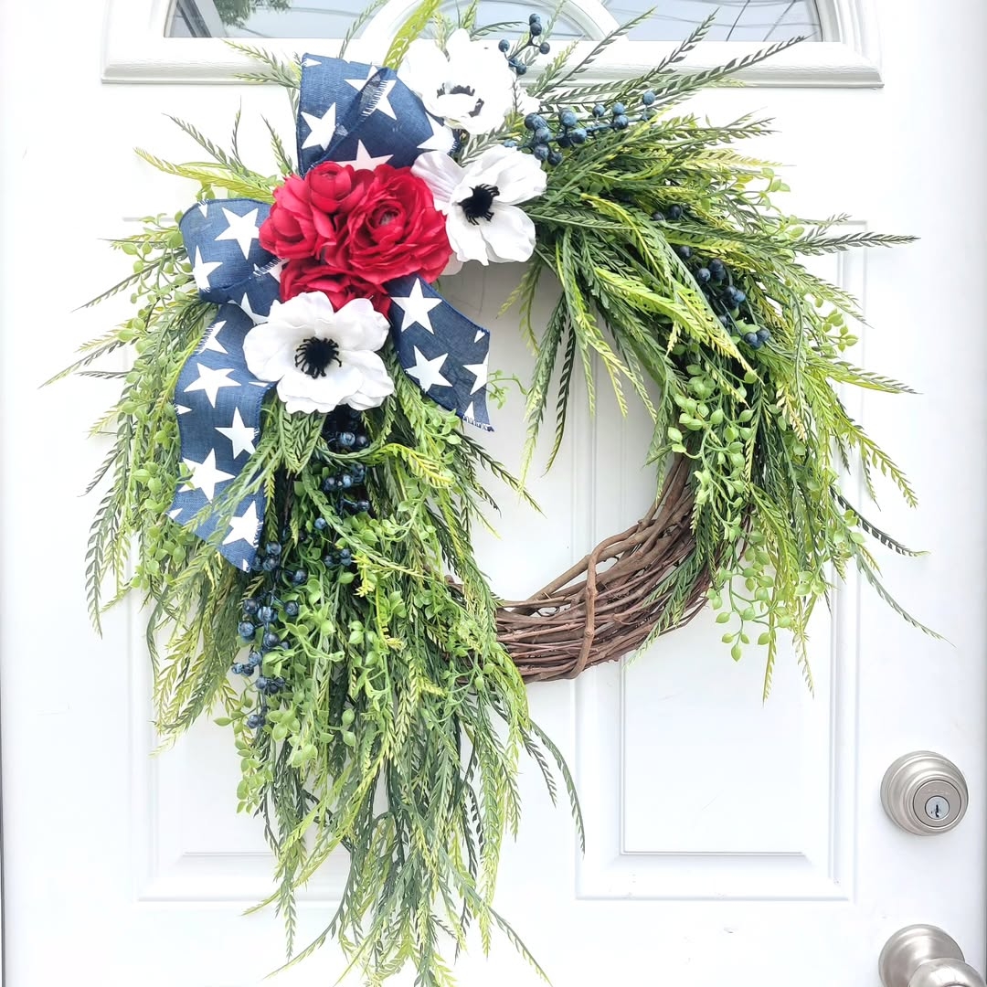 Patriotic wreath