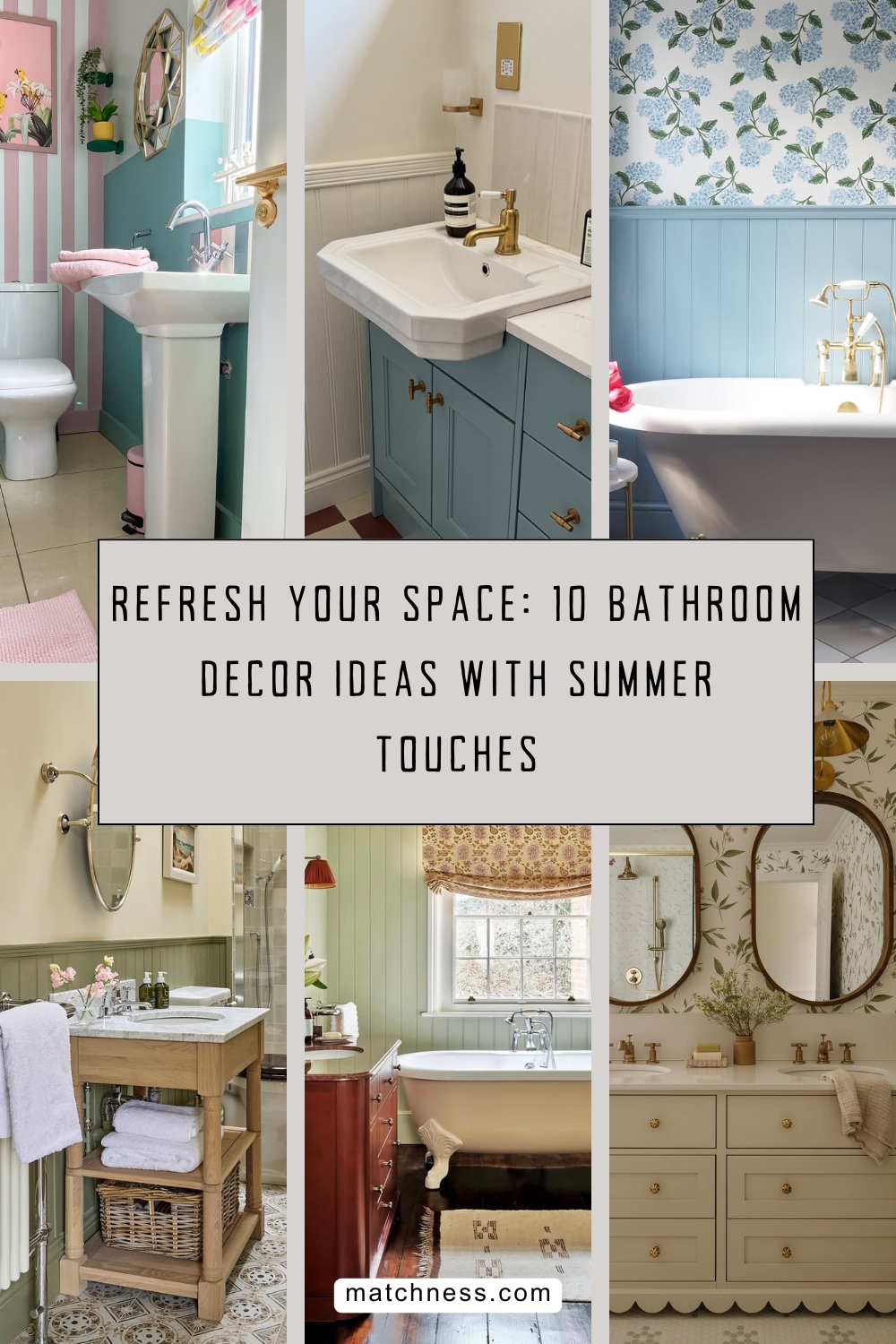 Refresh your space 10 bathroom decor ideas with summer touches