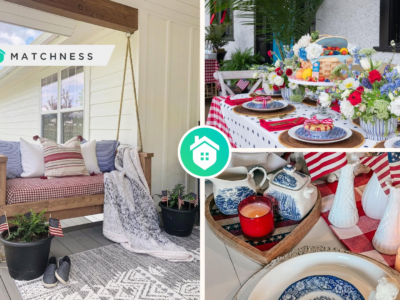 Summer patriotic decor