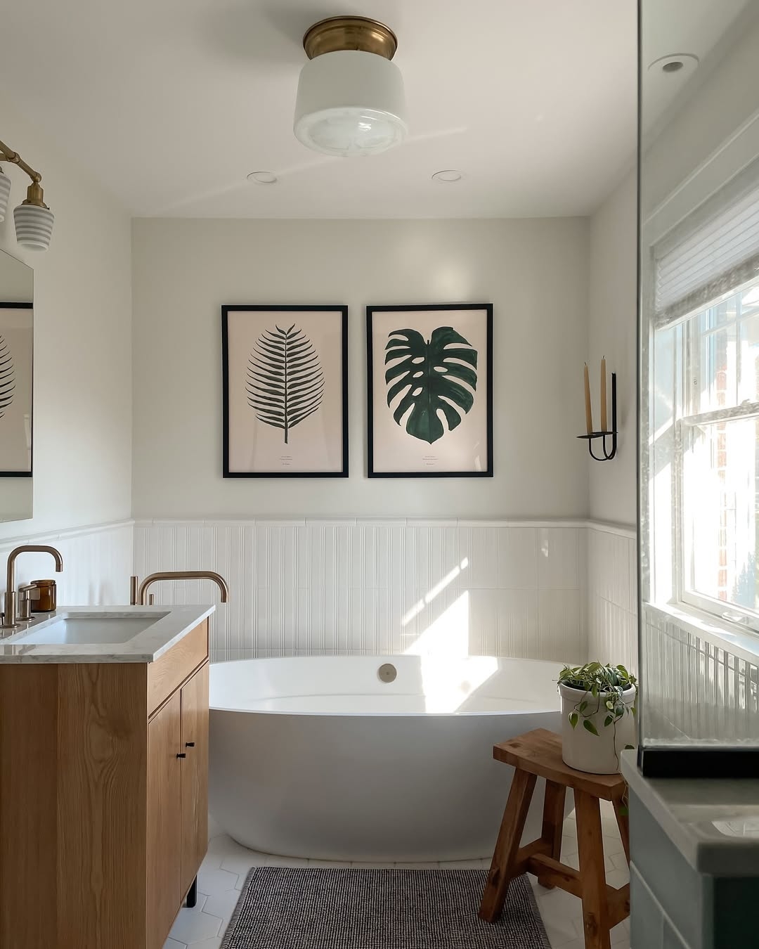 Tropical-themed artwork
