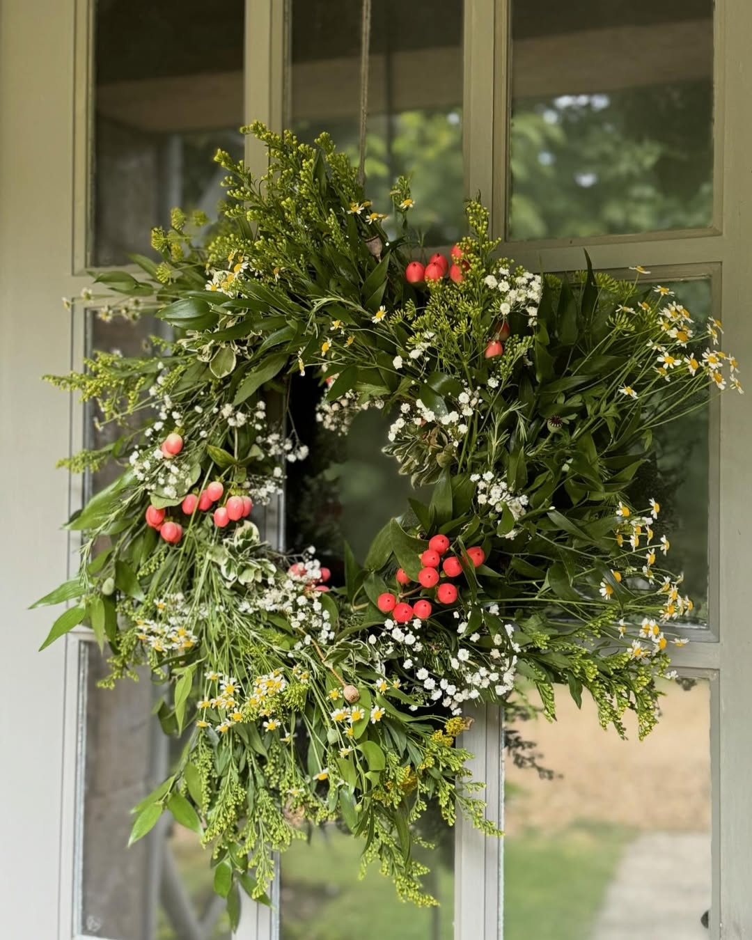 Wild-themed wreath